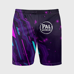 Мужские спортивные шорты Palworld neon gaming
