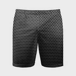 Мужские спортивные шорты Кольчуга чёрно-серый