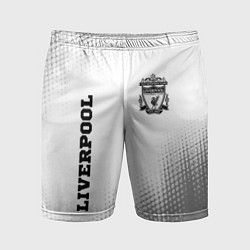 Мужские спортивные шорты Liverpool sport на светлом фоне вертикально