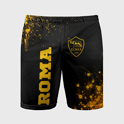 Мужские спортивные шорты Roma - gold gradient вертикально