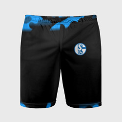 Шорты спортивные мужские Schalke 04 fc camo, цвет: 3D-принт