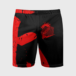 Шорты спортивные мужские Shadow Warrior japan, цвет: 3D-принт