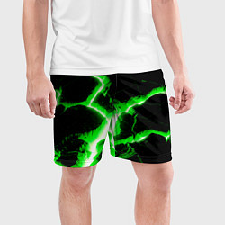 Шорты спортивные мужские Разлом, цвет: 3D-принт — фото 2
