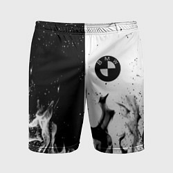 Мужские спортивные шорты BMW black fire