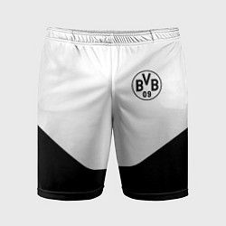 Шорты спортивные мужские Borussia geometry, цвет: 3D-принт