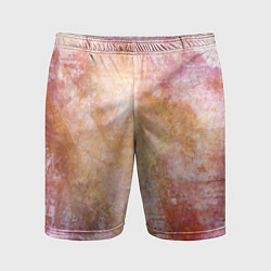 Мужские спортивные шорты Абстракция - atomic gold