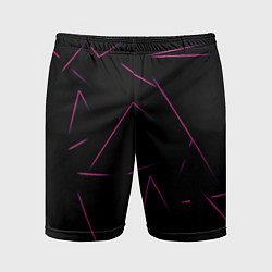 Мужские спортивные шорты Color pink line