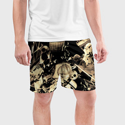 Шорты спортивные мужские Дарт Вейдер Йода Чубакка и другие из Star Wars, цвет: 3D-принт — фото 2