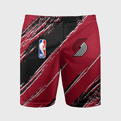 Мужские спортивные шорты Трэйл Блэйзерс - цвета команды