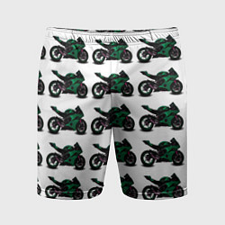 Мужские спортивные шорты Motorbike dark green