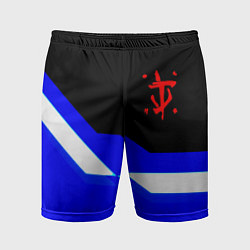 Шорты спортивные мужские Doom sport geometry, цвет: 3D-принт
