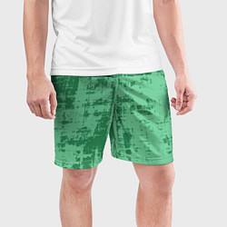 Шорты спортивные мужские Текстура с потертостями, цвет: 3D-принт — фото 2