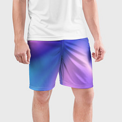 Шорты спортивные мужские Color multicolored gradient, цвет: 3D-принт — фото 2