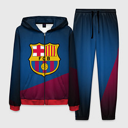 Костюм мужской FCB Barcelona, цвет: 3D-красный