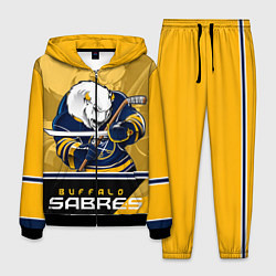 Костюм мужской Buffalo Sabres, цвет: 3D-черный