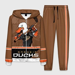 Костюм мужской Anaheim Ducks, цвет: 3D-белый