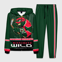 Костюм мужской Minnesota Wild, цвет: 3D-черный