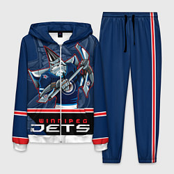 Костюм мужской Winnipeg Jets, цвет: 3D-белый