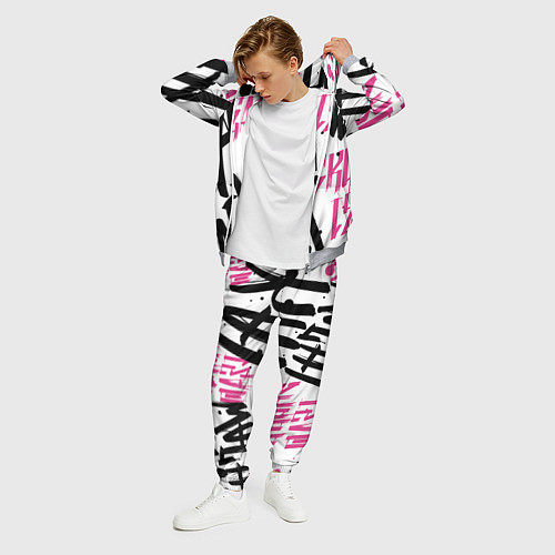 Мужской костюм Kai Wachi / 3D-Меланж – фото 3