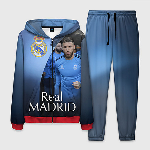 Мужской костюм Real Madrid / 3D-Красный – фото 1