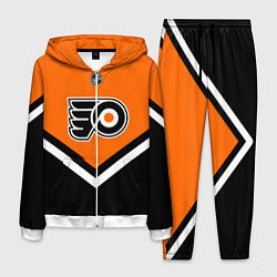 Костюм мужской NHL: Philadelphia Flyers, цвет: 3D-белый