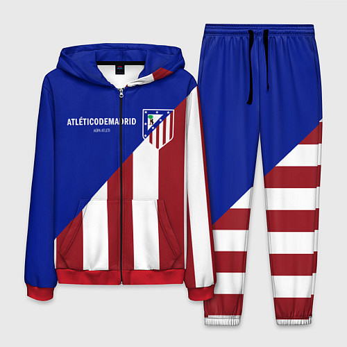 Мужской костюм FC Atletico Madrid / 3D-Красный – фото 1