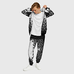 Костюм мужской Птичий вихрь, цвет: 3D-черный — фото 2