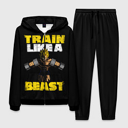 Костюм мужской Train Like a Beast, цвет: 3D-черный