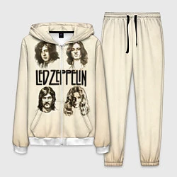 Костюм мужской Led Zeppelin Guys, цвет: 3D-белый