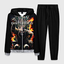 Костюм мужской Disturbed: Flame Throne, цвет: 3D-меланж