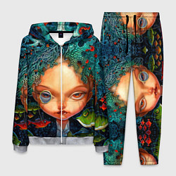 Костюм мужской Fantasy art, цвет: 3D-меланж