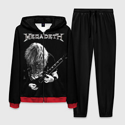 Костюм мужской Dave Mustaine, цвет: 3D-красный