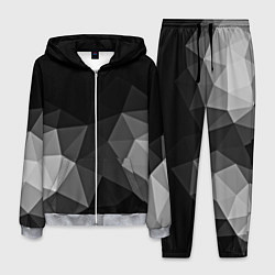Костюм мужской Abstract gray, цвет: 3D-меланж