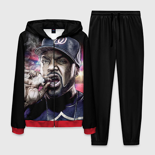 Мужской костюм Ice Cube: Big boss / 3D-Красный – фото 1