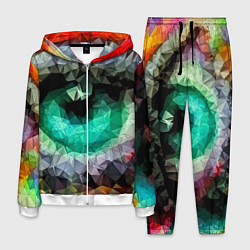 Костюм мужской Eyes swag, цвет: 3D-белый