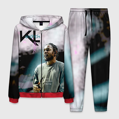 Мужской костюм KL: Kendrick Lamar / 3D-Красный – фото 1