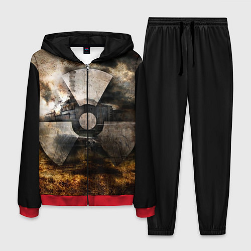 Мужской костюм STALKER: Nuclear / 3D-Красный – фото 1