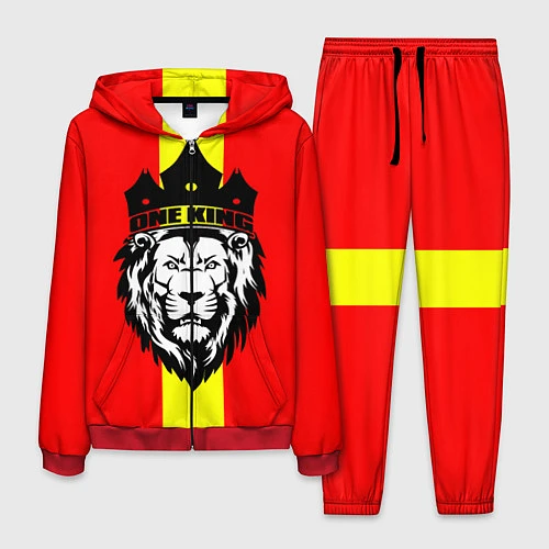 Мужской костюм One Lion King / 3D-Красный – фото 1