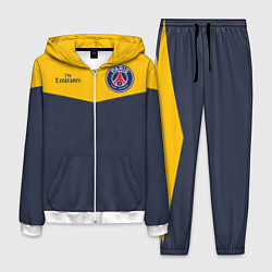 Костюм мужской PSG: Navy Yellow, цвет: 3D-белый