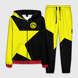 Костюм мужской FC Borussia Dortmund: Star, цвет: 3D-красный
