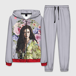 Костюм мужской Lorde Floral, цвет: 3D-красный