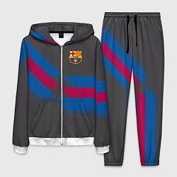 Костюм мужской Barcelona FC: Dark style, цвет: 3D-белый