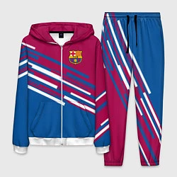 Костюм мужской Barcelona FC: Sport Line 2018, цвет: 3D-белый