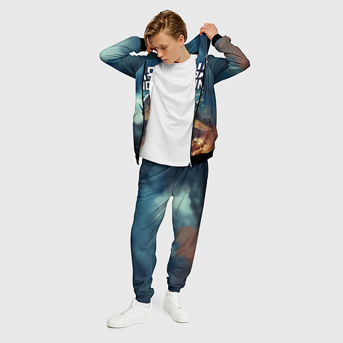 Мужской костюм Гром войны / 3D-Черный – фото 3