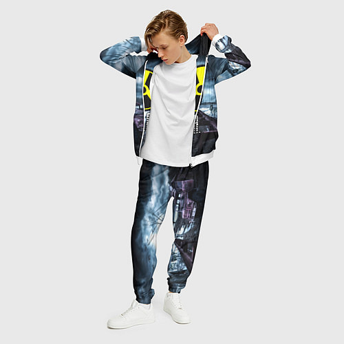 Мужской костюм S.T.A.L.K.E.R: Иван / 3D-Белый – фото 3