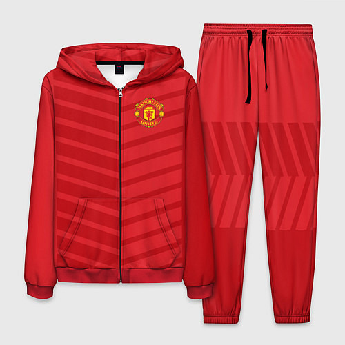 Мужской костюм FC Manchester United: Reverse / 3D-Красный – фото 1