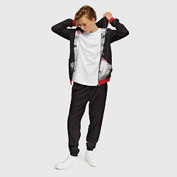 Костюм мужской Justin Bieber: Pink Splash, цвет: 3D-красный — фото 2