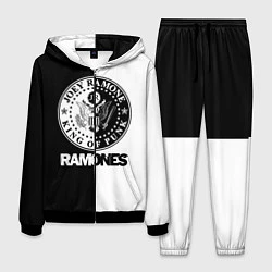 Костюм мужской Ramones B&W, цвет: 3D-черный