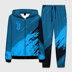 Костюм мужской FC Juventus: Blue Original цвета 3D-черный — фото 1