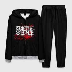 Костюм мужской Suicide Silence Blood цвета 3D-меланж — фото 1